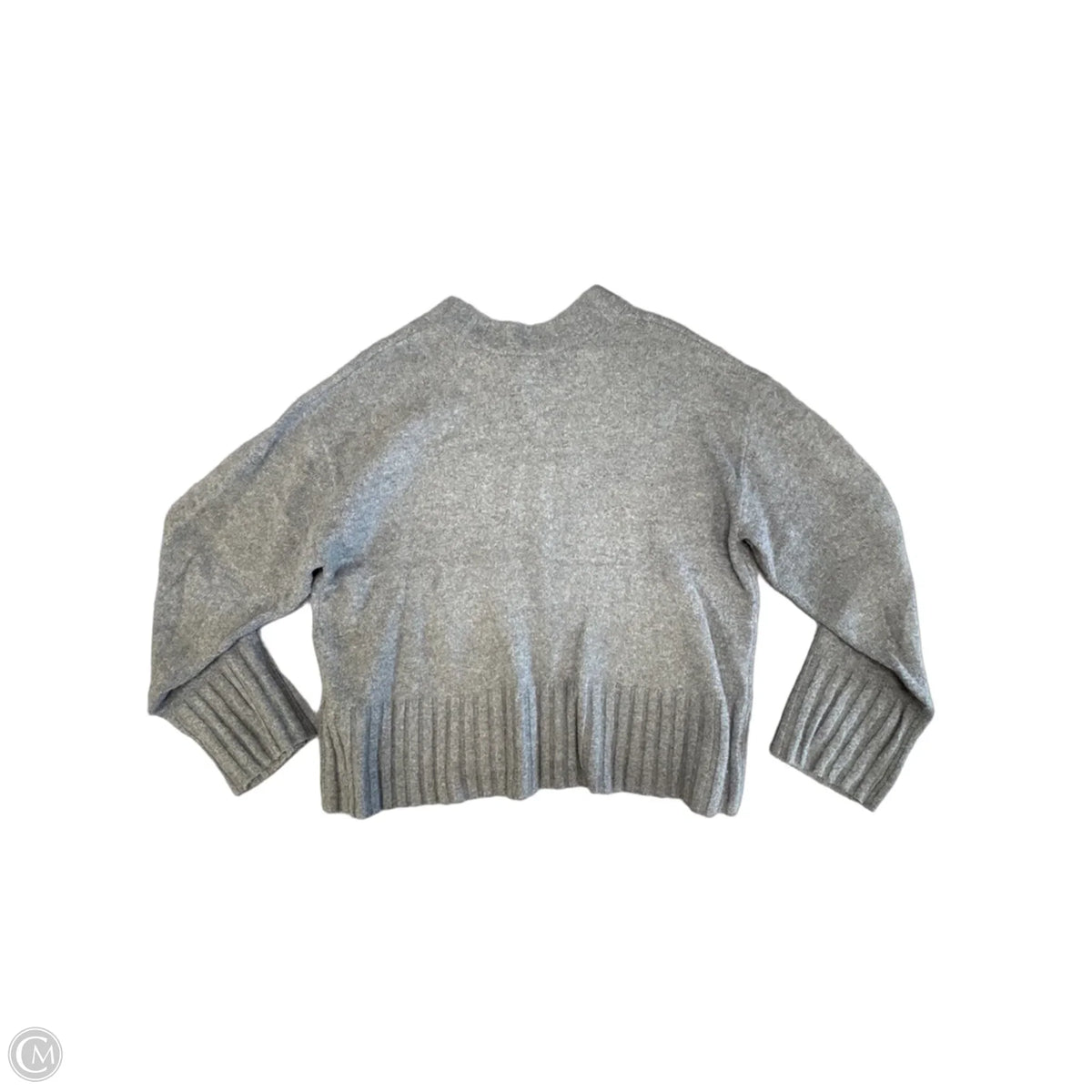 Sweater By Gap In Grey, Size: L
