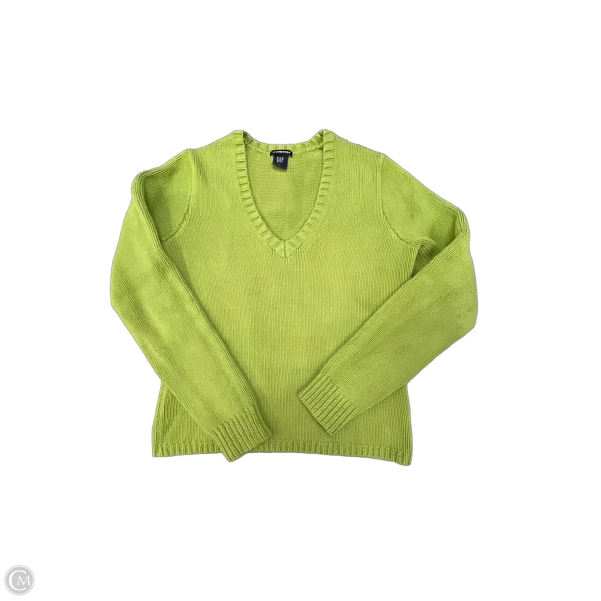 Sweater By Gap In Green, Size: S