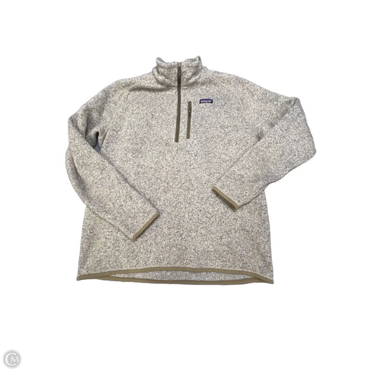 Jacket Fleece By Patagonia In Brown, Size: Xl