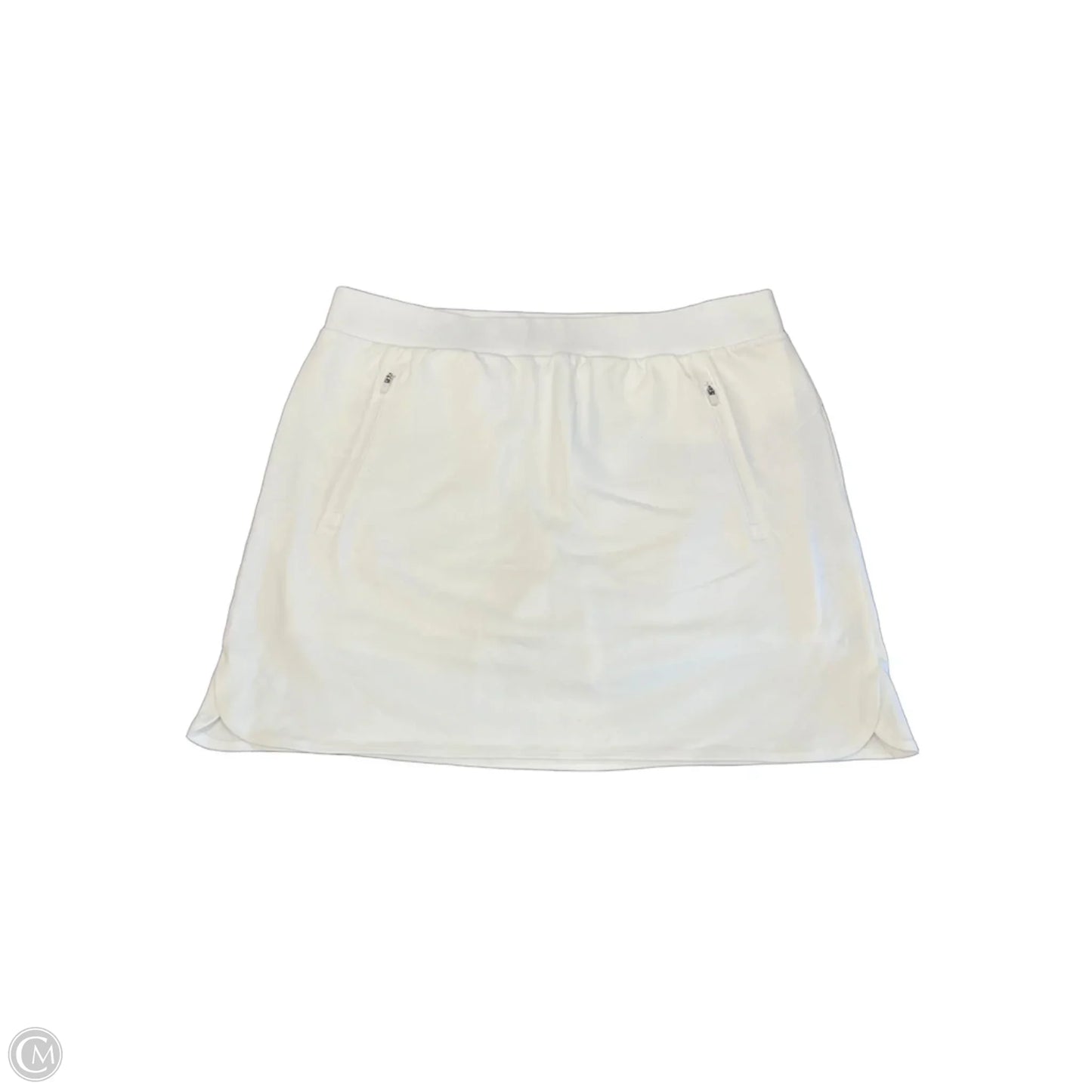 Athletic Skort By Talbots In White, Size: Xl
