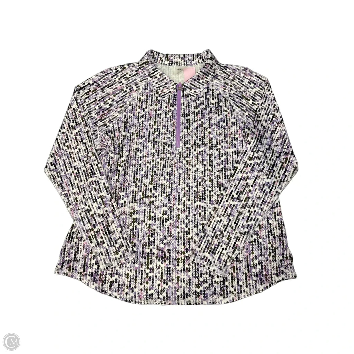 Top Long Sleeve By Joules In Striped Pattern, Size: L