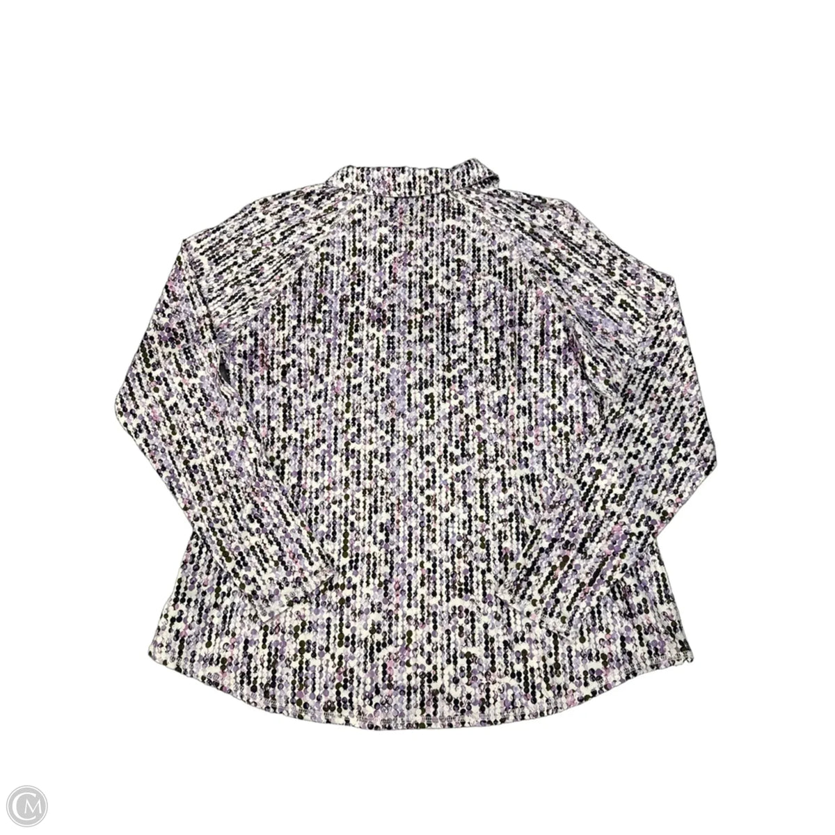 Top Long Sleeve By Joules In Striped Pattern, Size: L