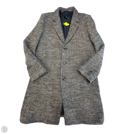 Coat Trench Coat By Express In Multi-colored, Size: L