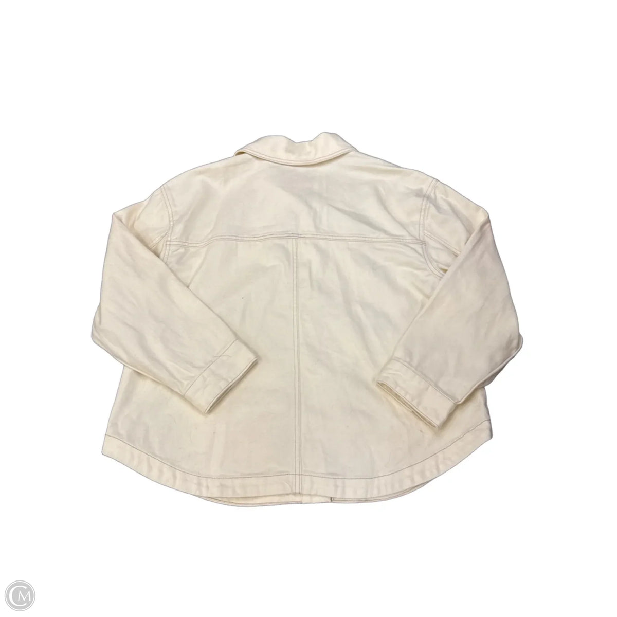 Jacket Denim By Future Collective In Cream, Size: S