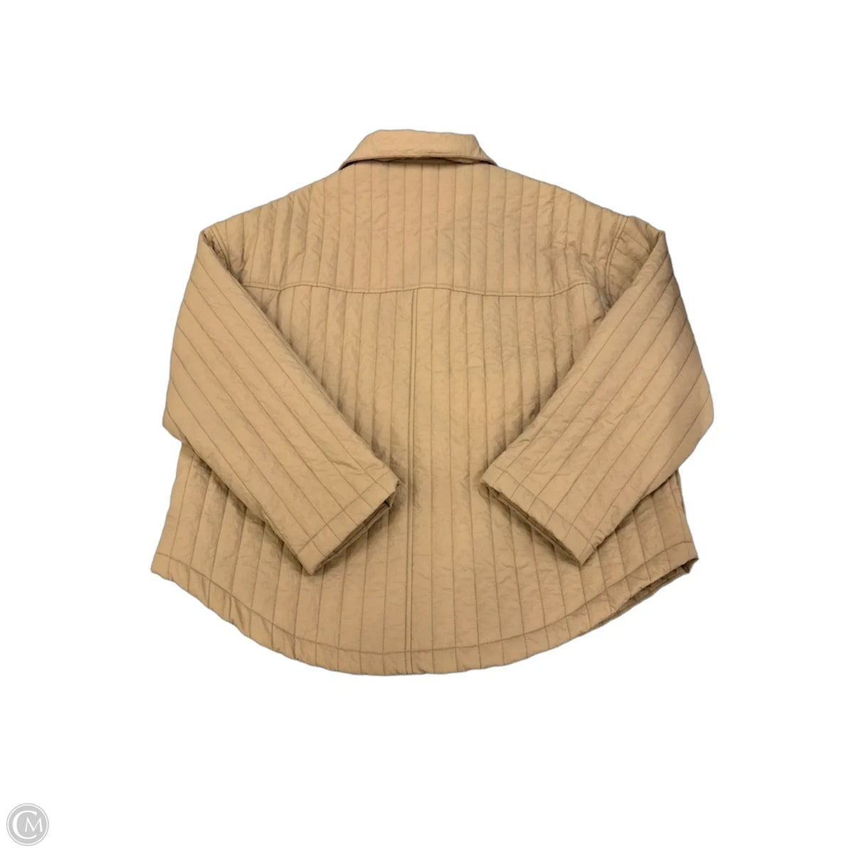 Jacket Puffer & Quilted By Old Navy In Brown, Size: M