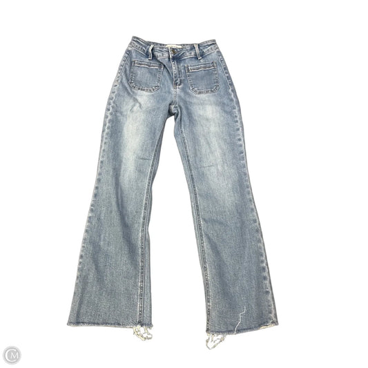 Jeans Straight By Flying Monkey In Blue Denim, Size: 4