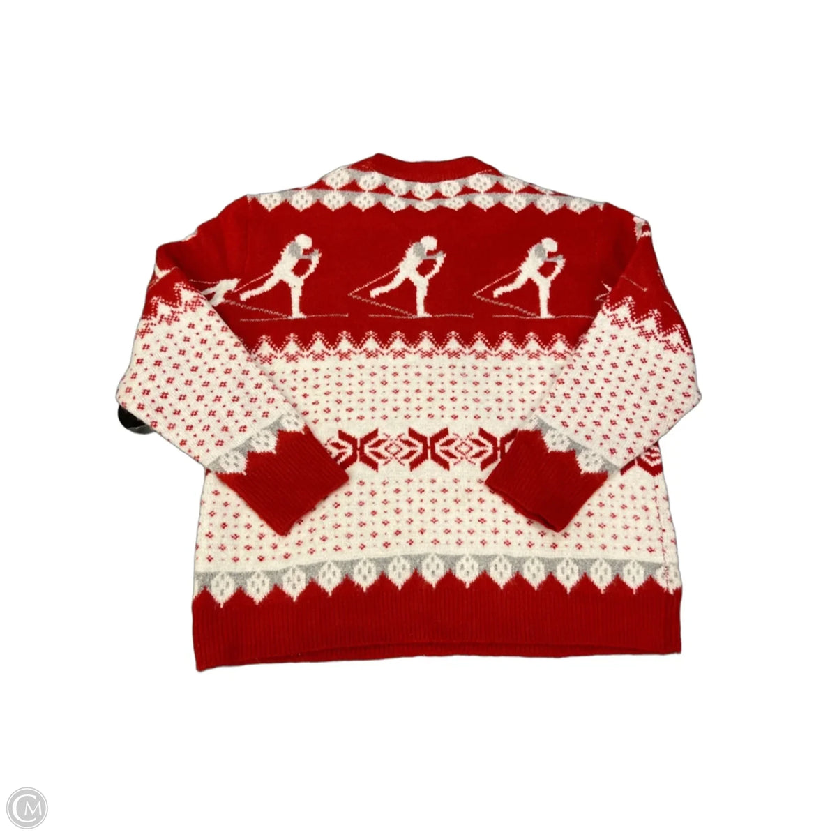 Sweater By Clothes Mentor In Red, Size: M