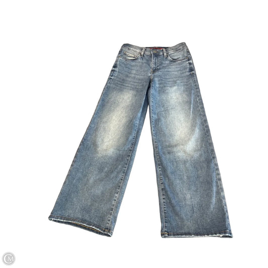 Jeans Wide Leg By Lucky Brand In Blue Denim, Size: 10