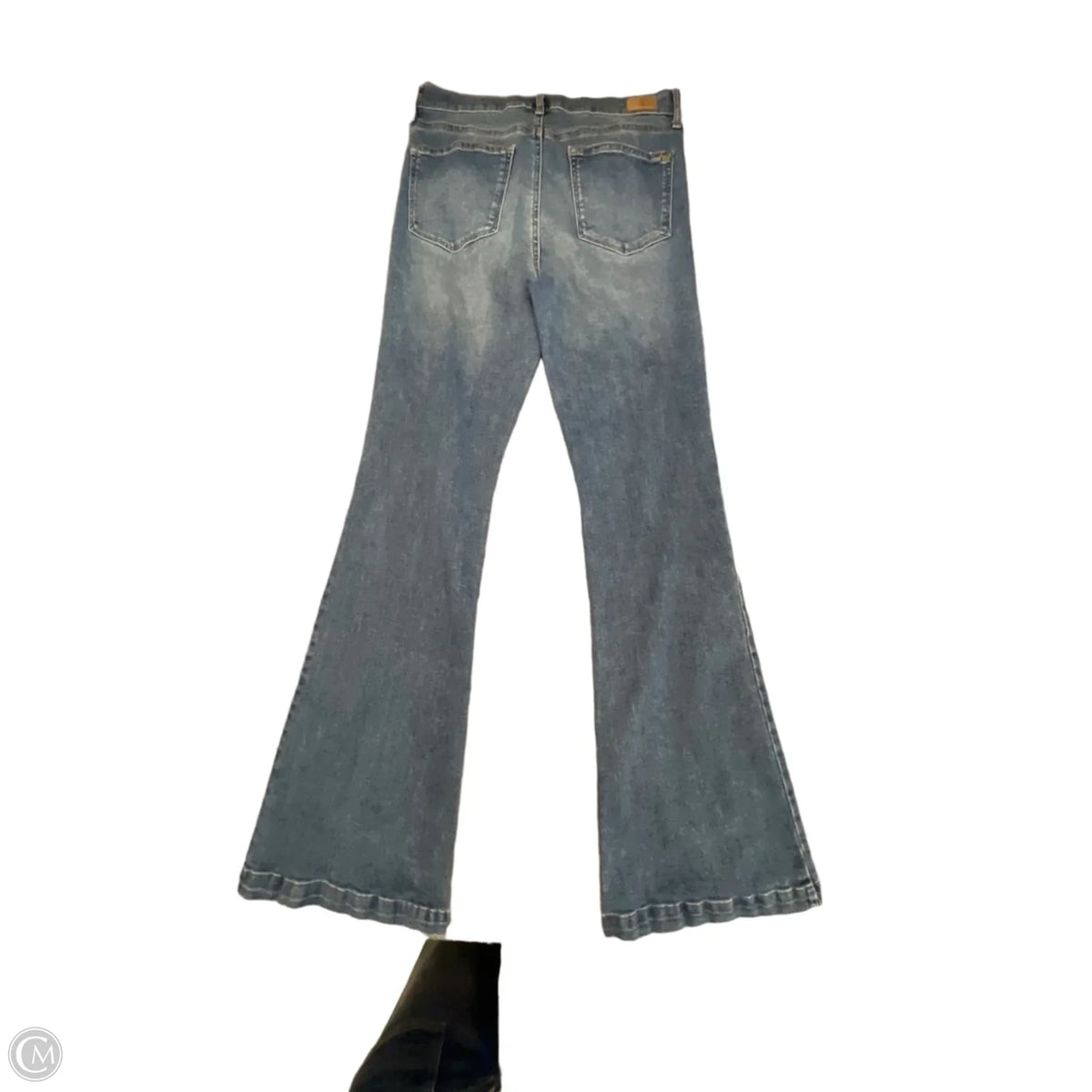 Jeans Flared By Sofia In Blue Denim, Size: 8