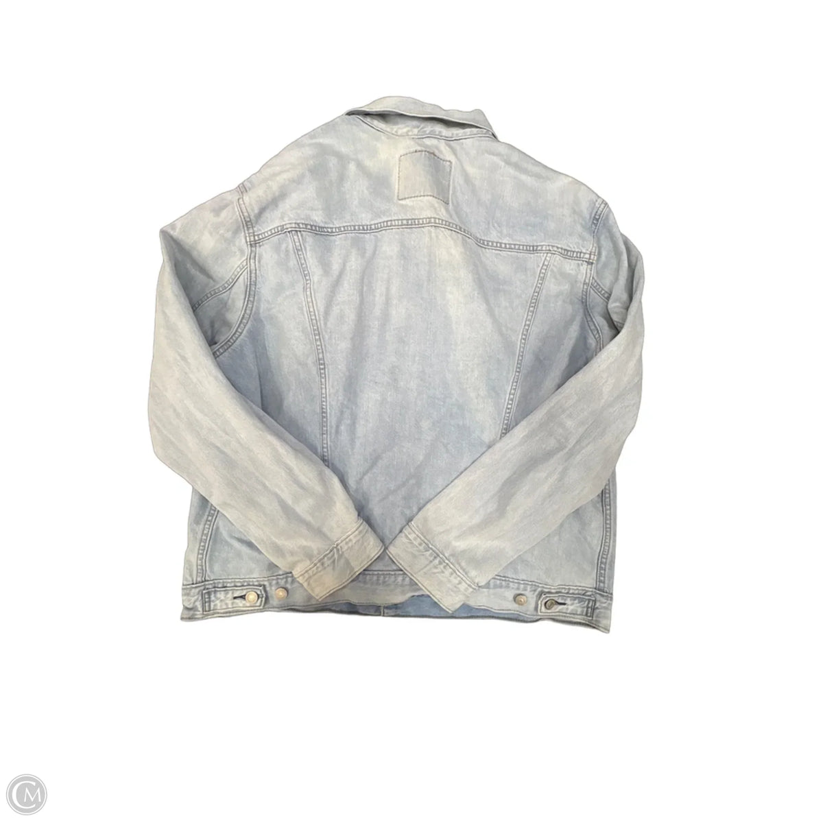 Jacket Denim By Levis In Blue, Size: Xl
