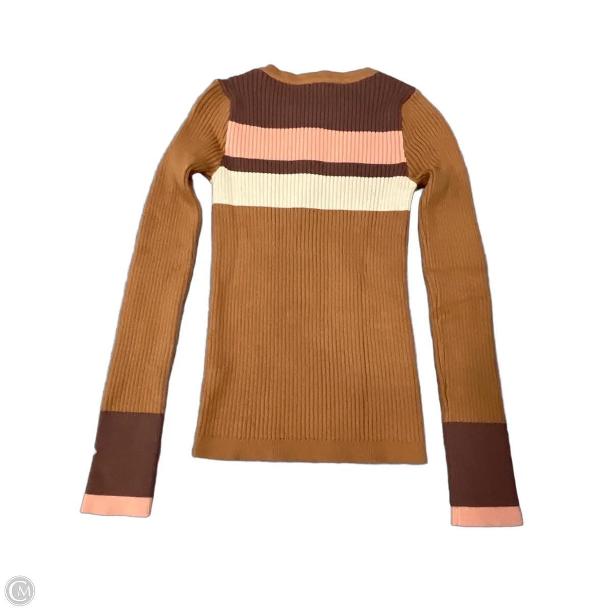 Sweater By Hem & Thread In Striped Pattern, Size: S