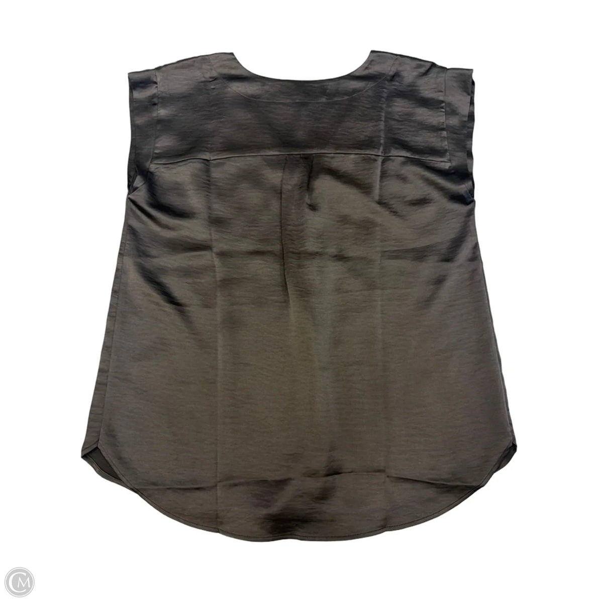 Blouse Short Sleeve By Loft In Black, Size: M