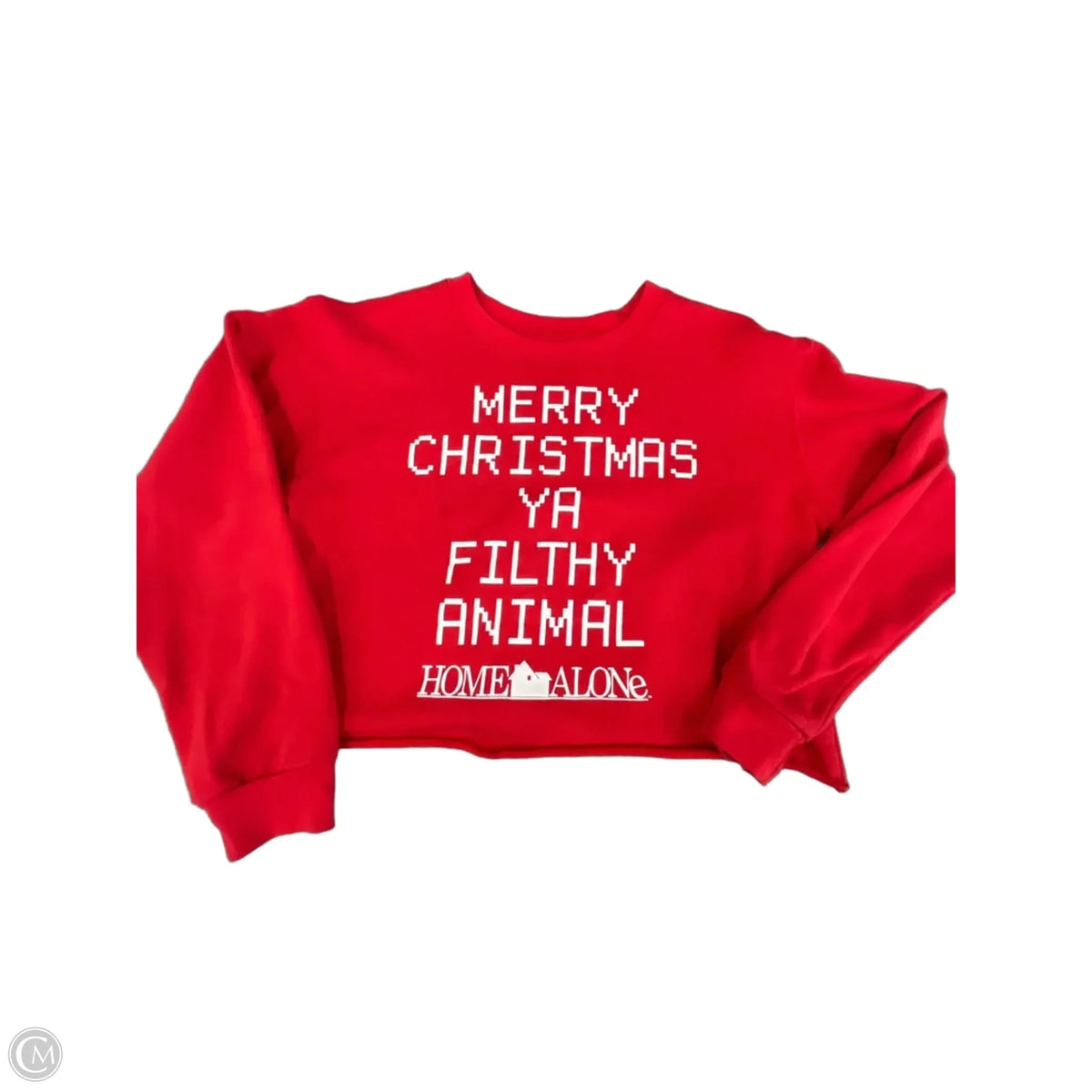 Sweatshirt Collar By Clothes Mentor In Red, Size: L