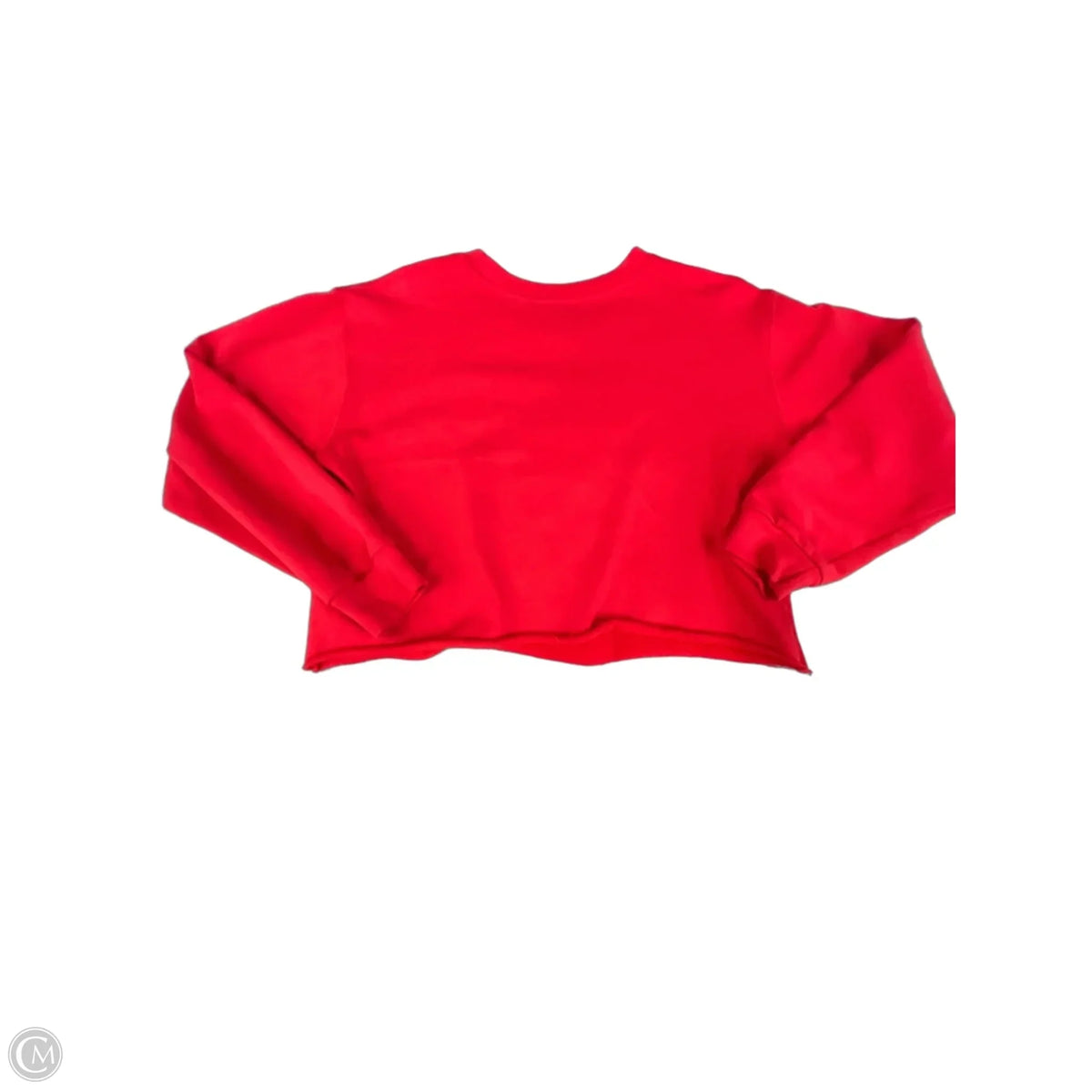 Sweatshirt Collar By Clothes Mentor In Red, Size: L