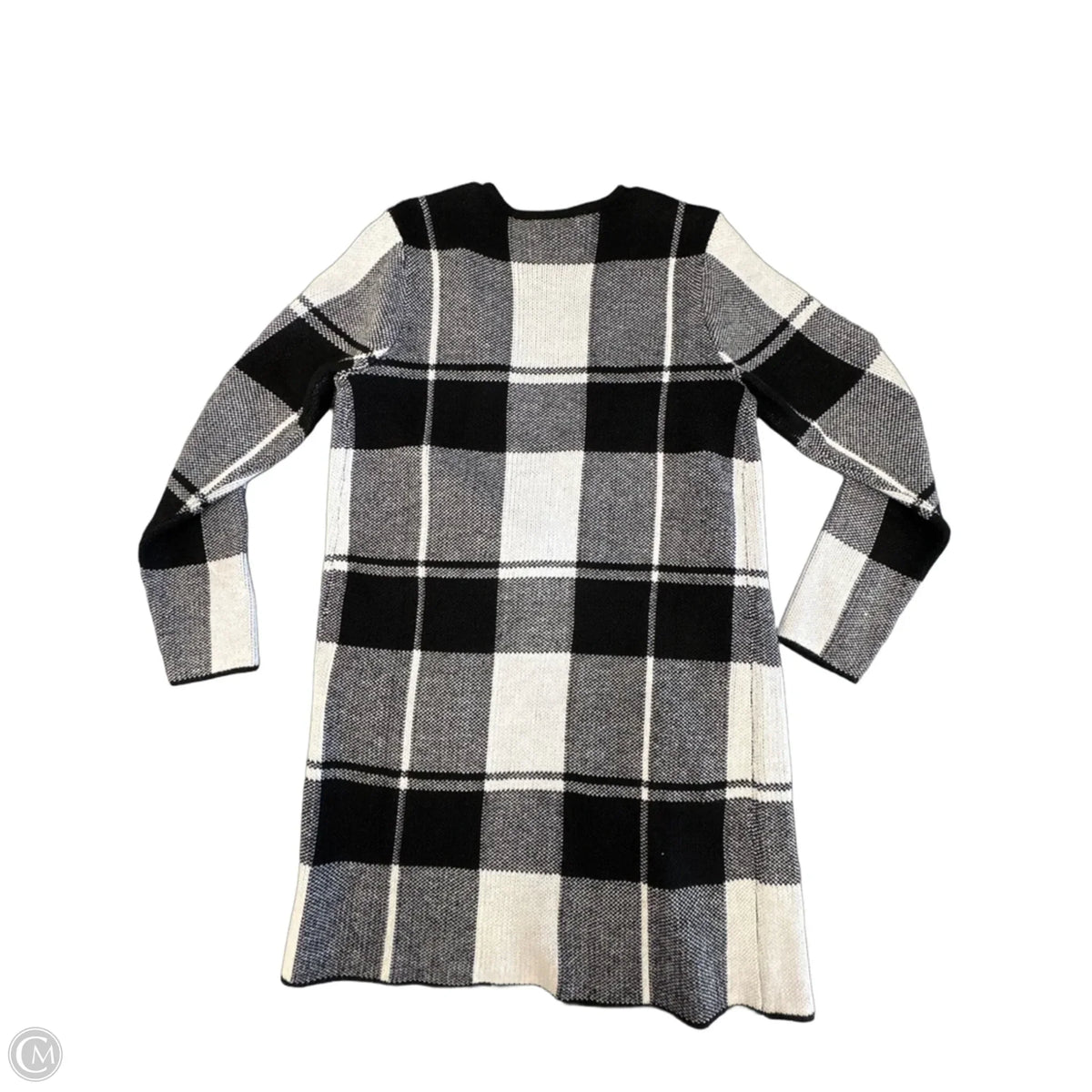Cardigan By Fortune & Ivy In Plaid Pattern, Size: M