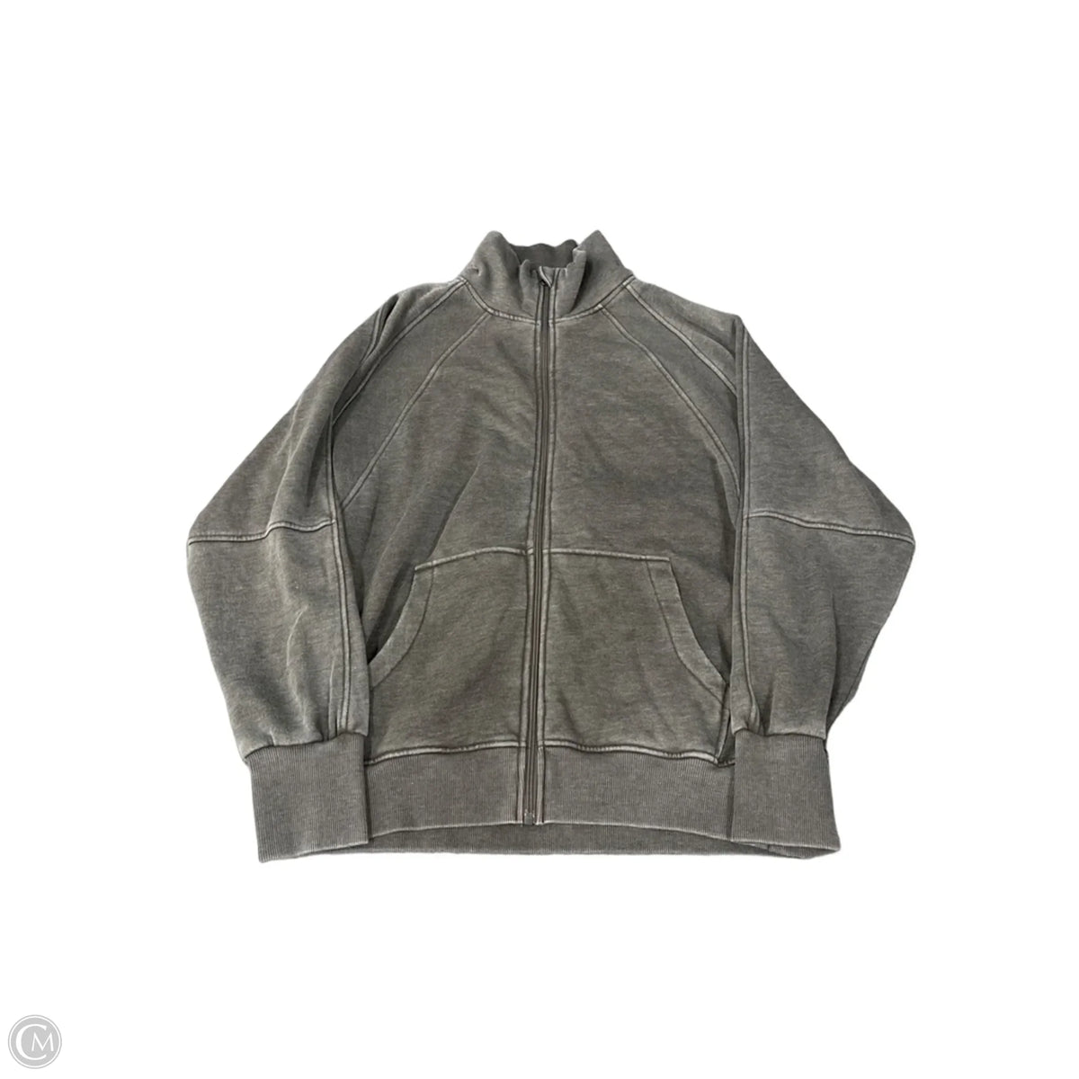 Athletic Jacket By Filly Flair In Grey, Size: M