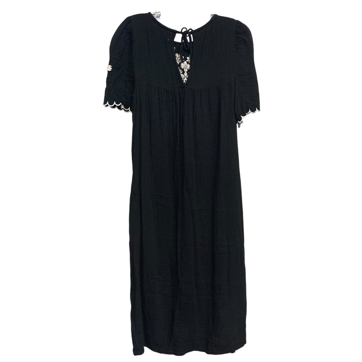 Dress Casual Midi By Old Navy In Black & White, Size:Xs