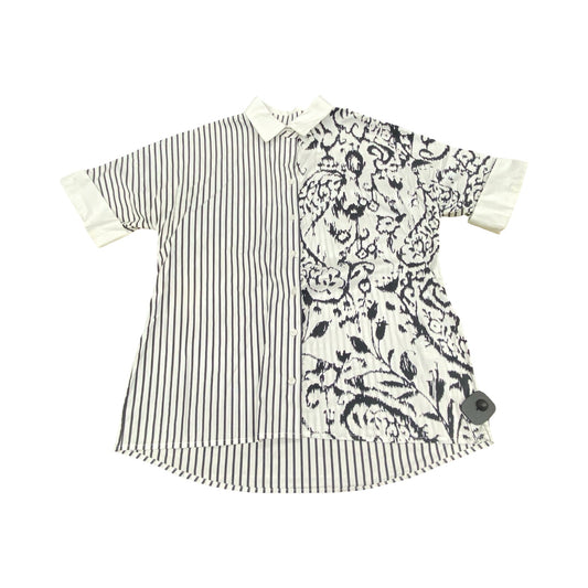 Top Ss By Chicos In Black & White, Size:M