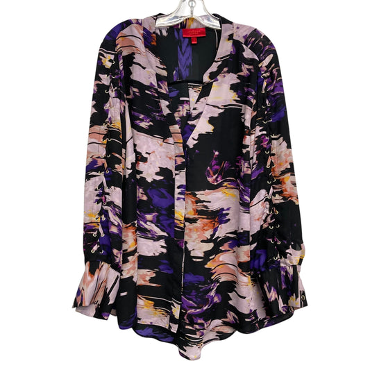 Top Ls By Jennifer Lopez In Multi, Size:1X