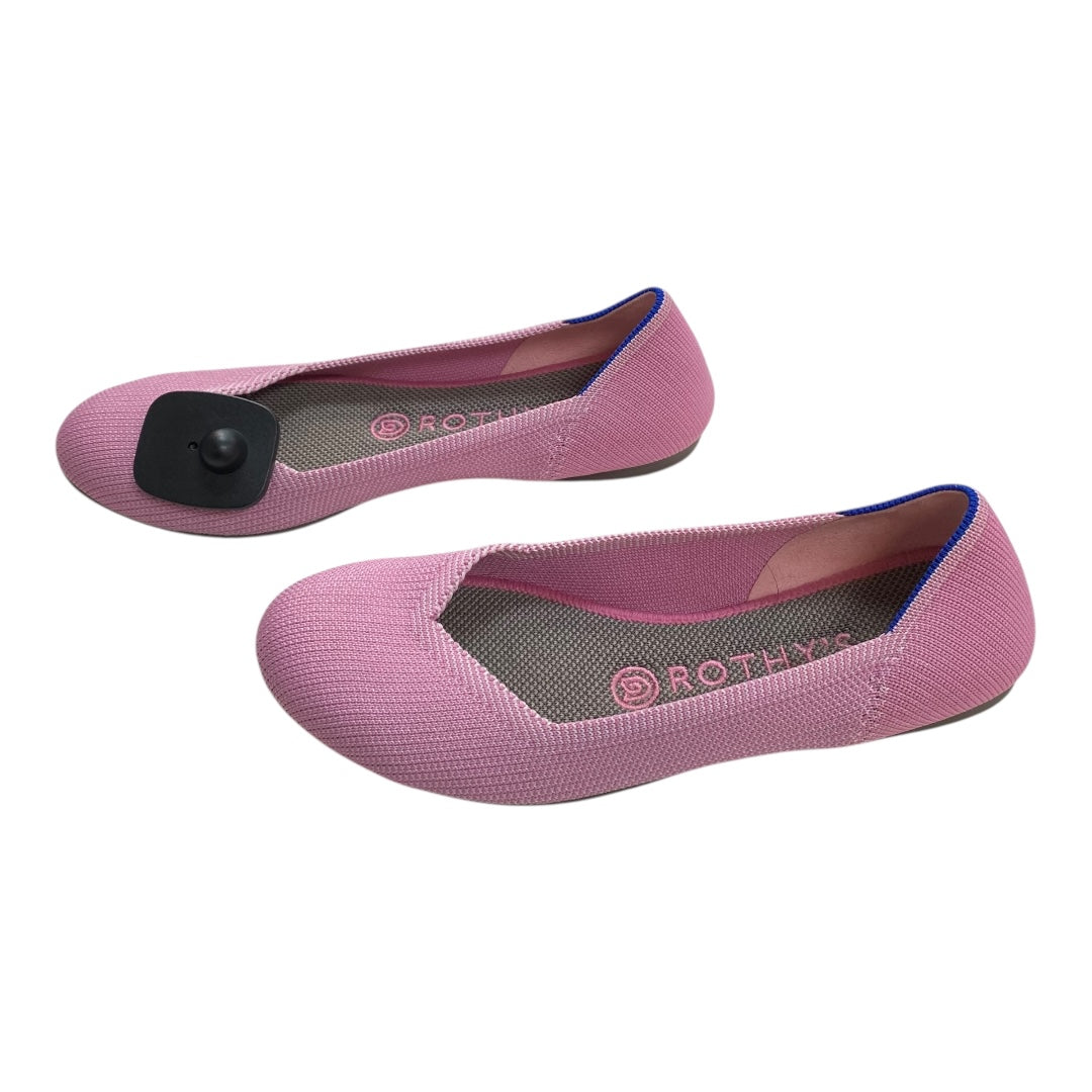 Shoes Flats By Rothys In Pink, Size:7