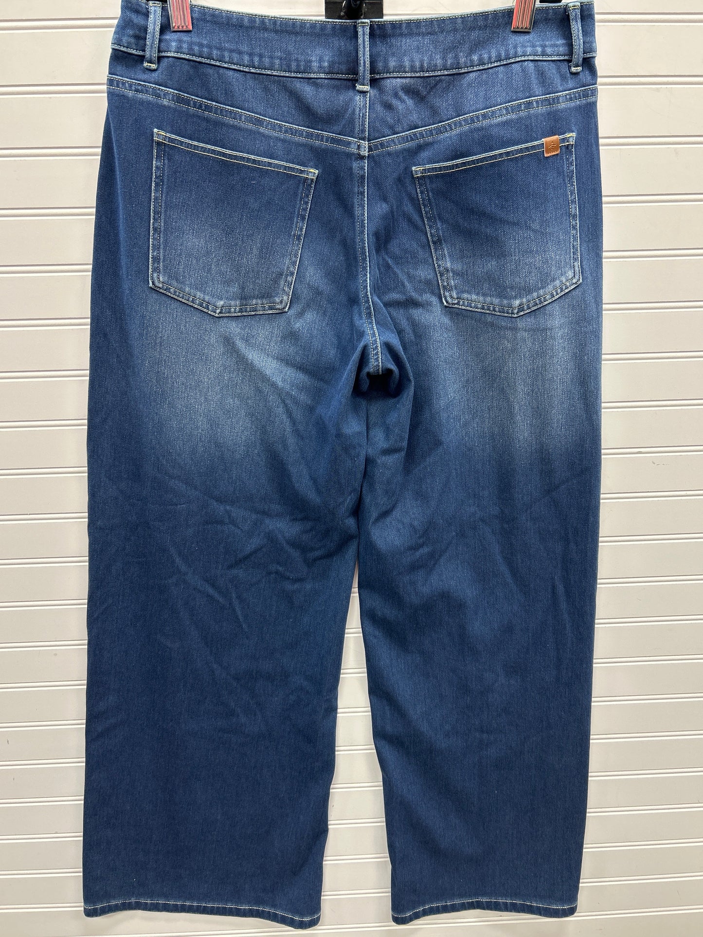 Jeans Wide Leg By Halara In Blue Denim, Size:M