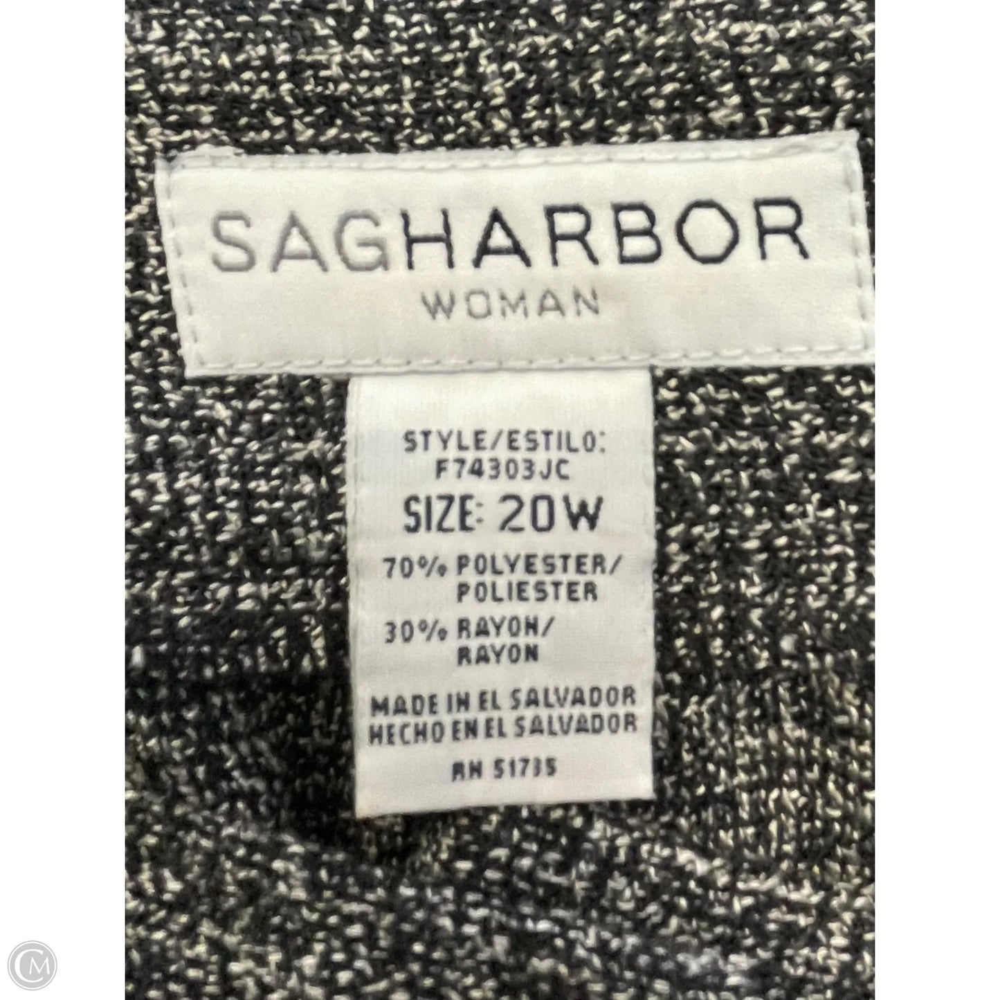 Skirt Maxi By Sag Harbor In Grey, Size: 20
