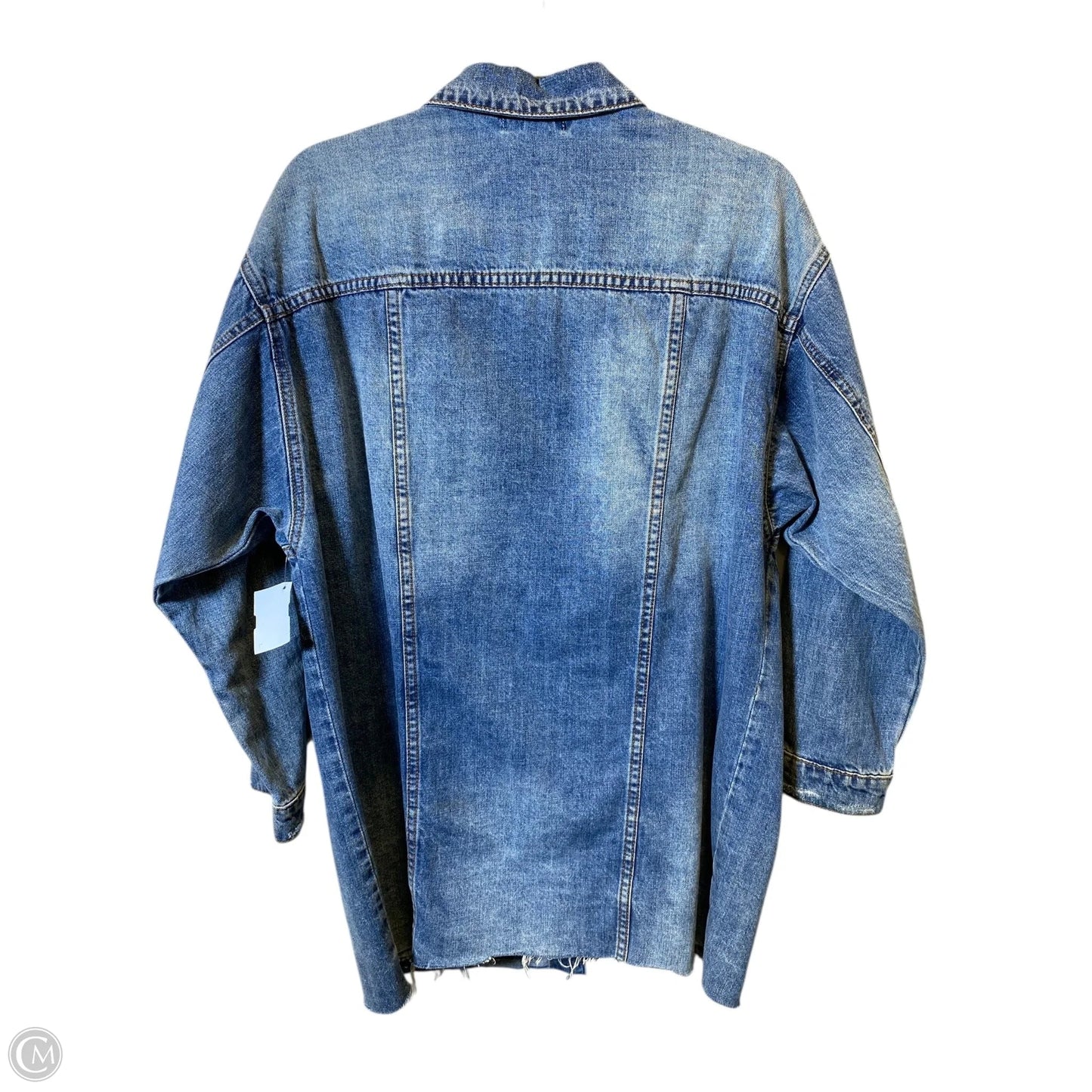 Jacket Denim By Sts Blue In Blue, Size: L