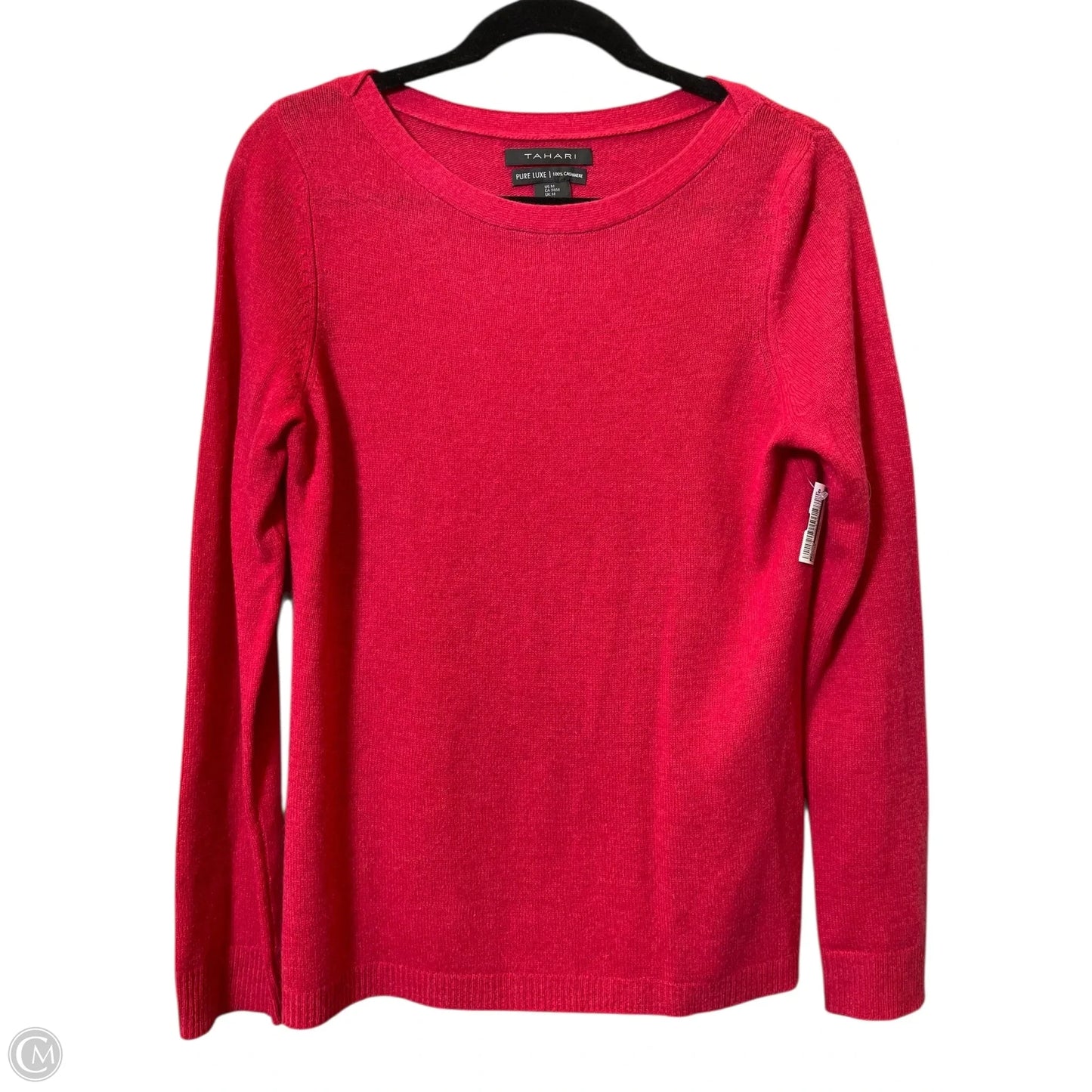 Sweater Cashmere By Tahari In Red, Size: M