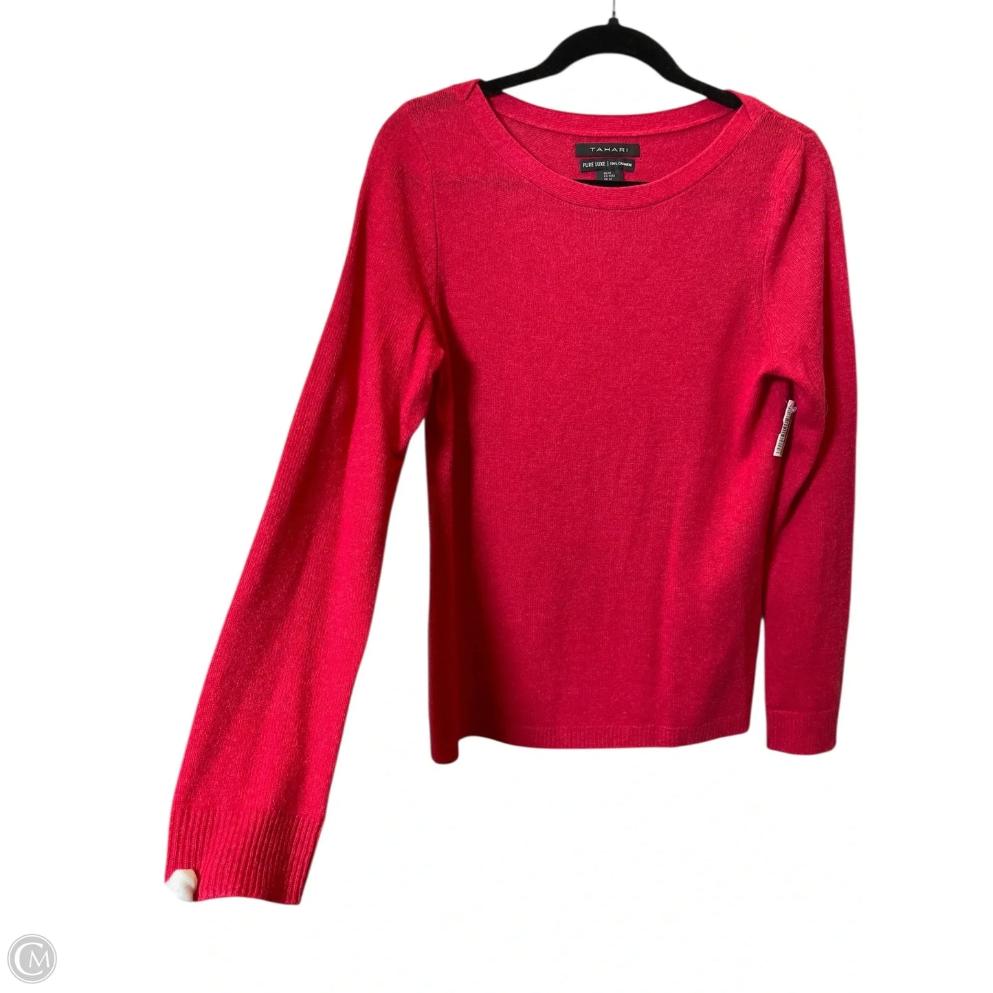 Sweater Cashmere By Tahari In Red, Size: M