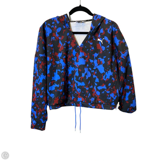 Athletic Sweatshirt Hoodie By Puma In Multi-colored, Size: M