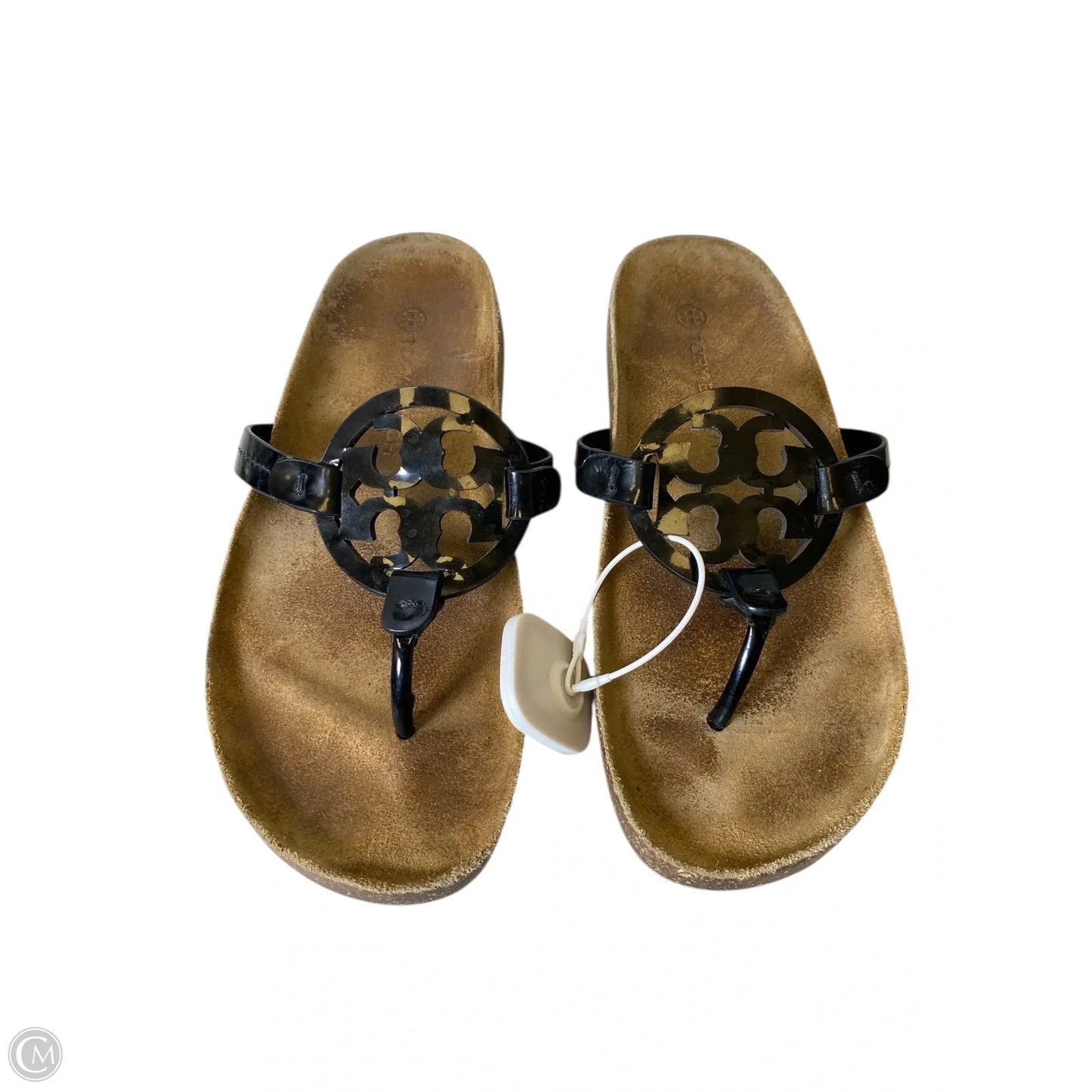 Sandals Designer By Tory Burch In Black, Size: 9