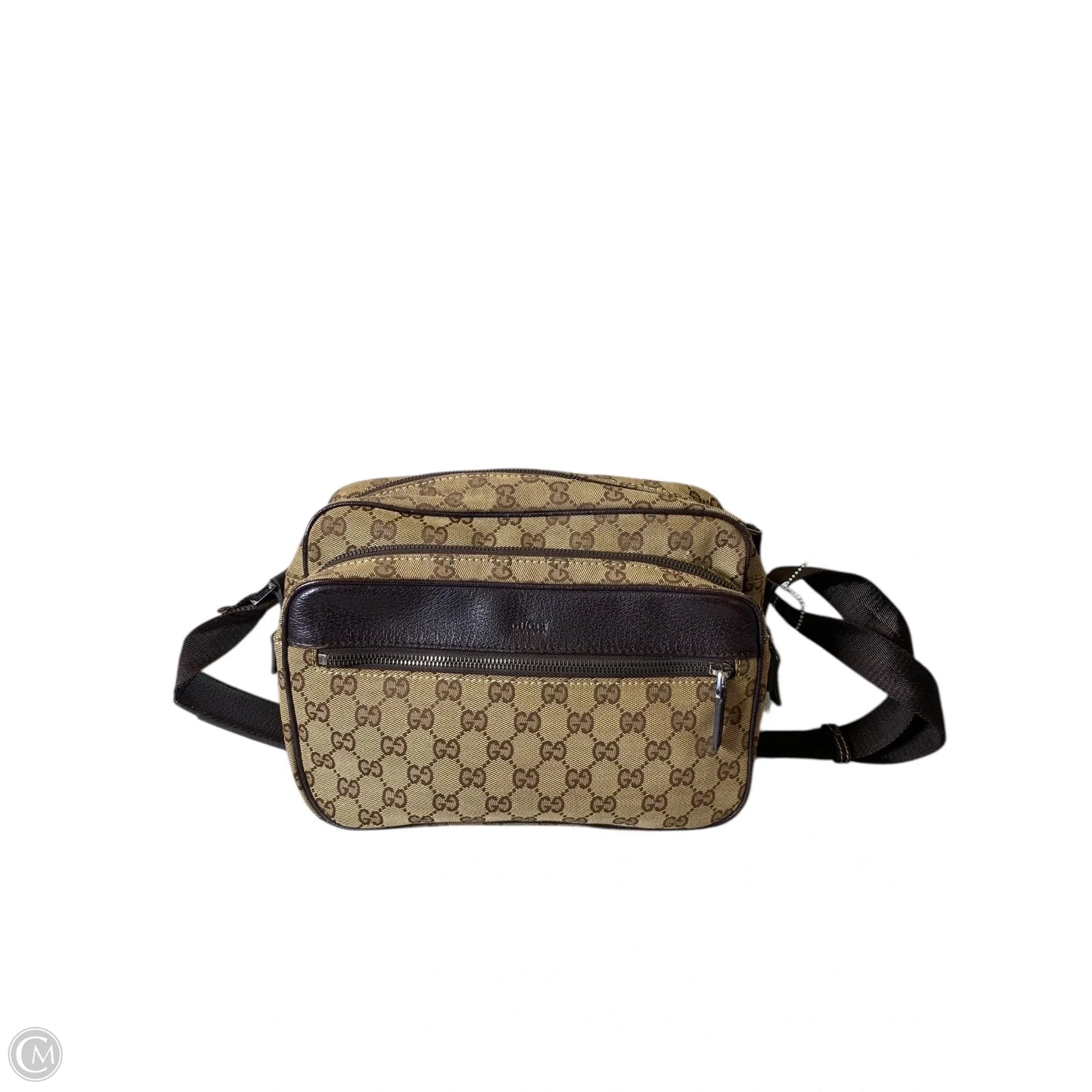 Crossbody Luxury Designer By Gucci, Size: Medium