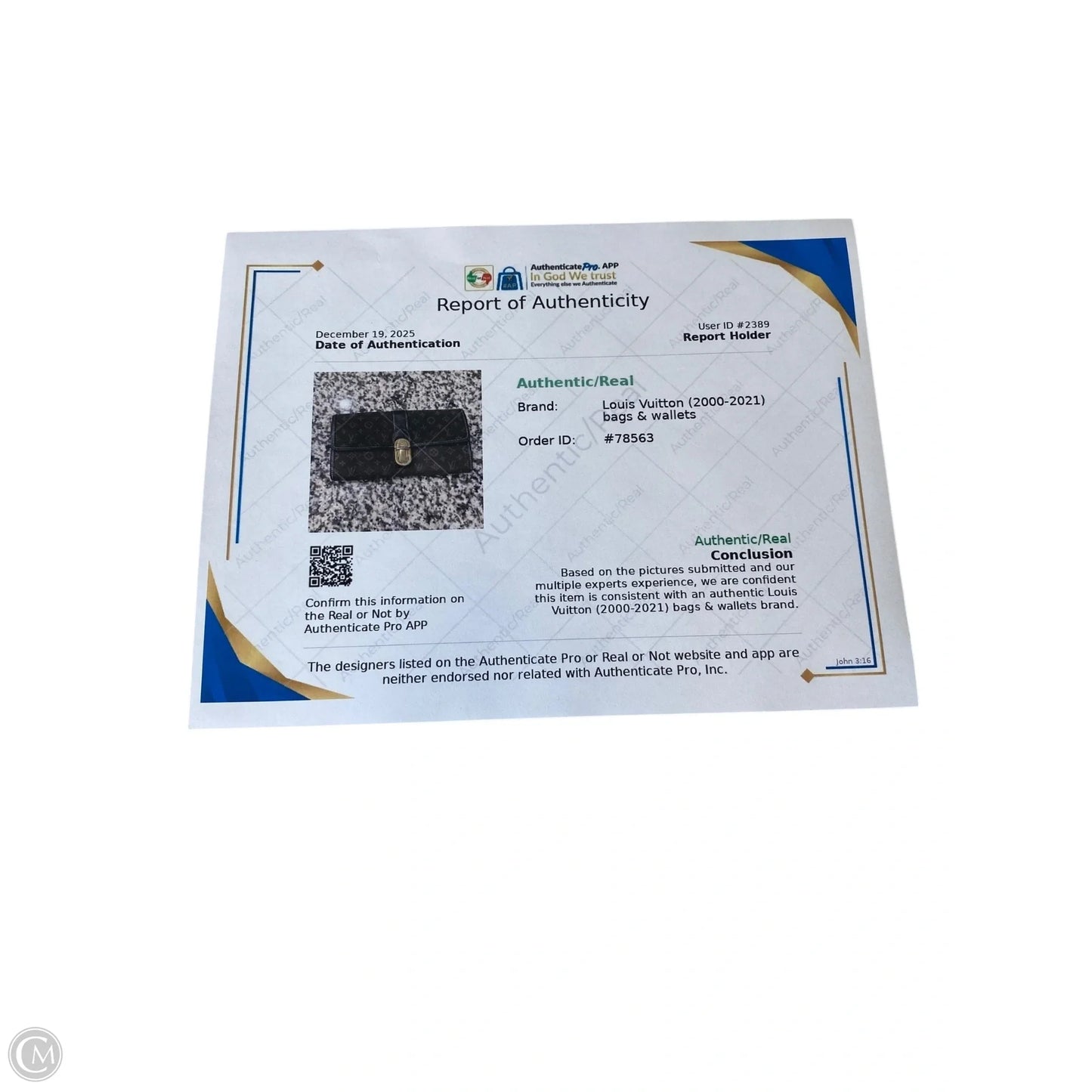 Wallet Luxury Designer By Louis Vuitton, Size: Medium