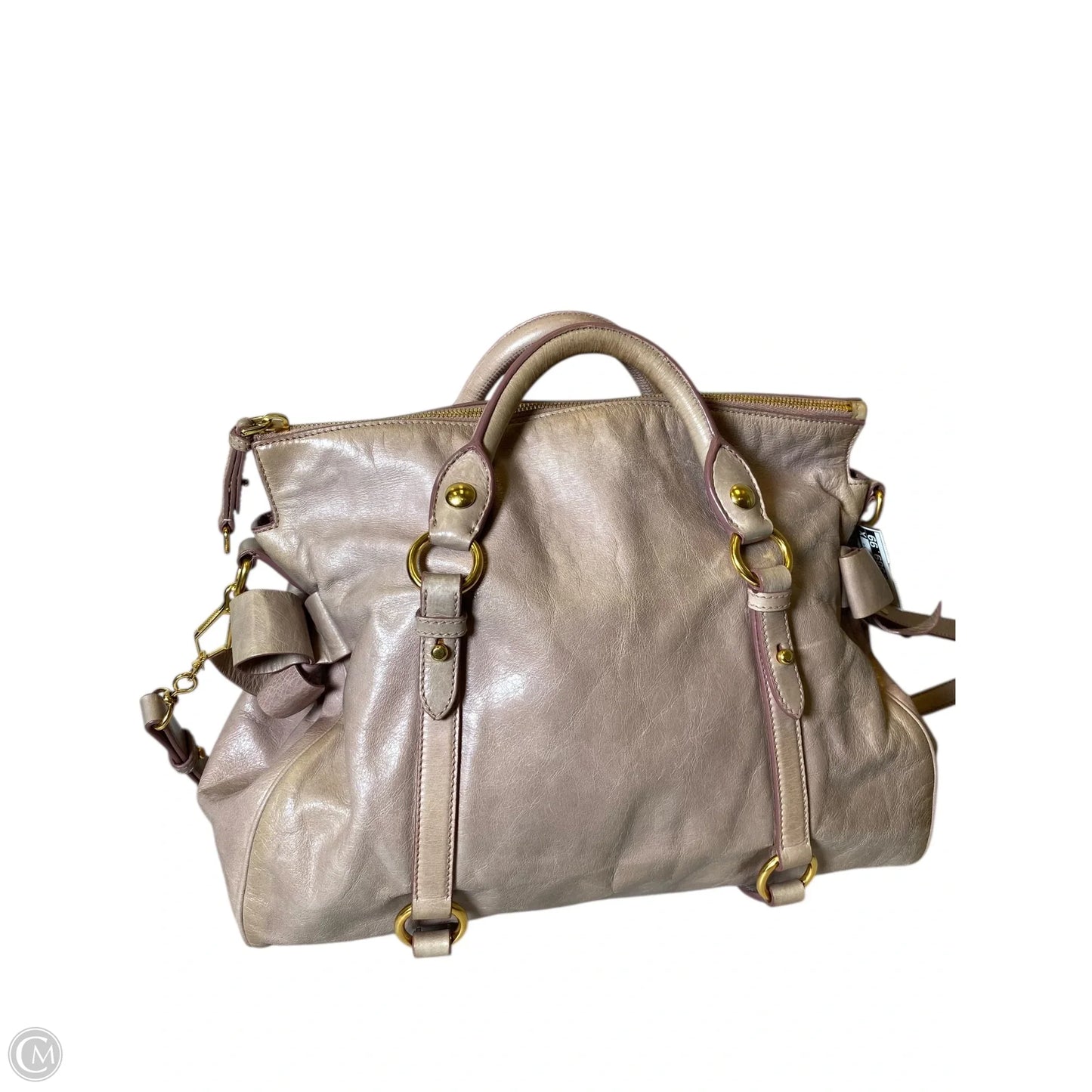 Handbag Luxury Designer By Miu Miu, Size: Large