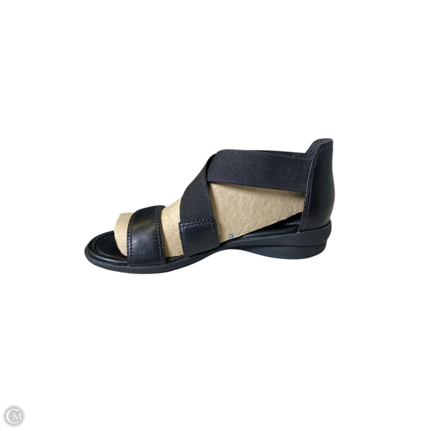 Sandals Flats By Clarks In Black, Size: 8