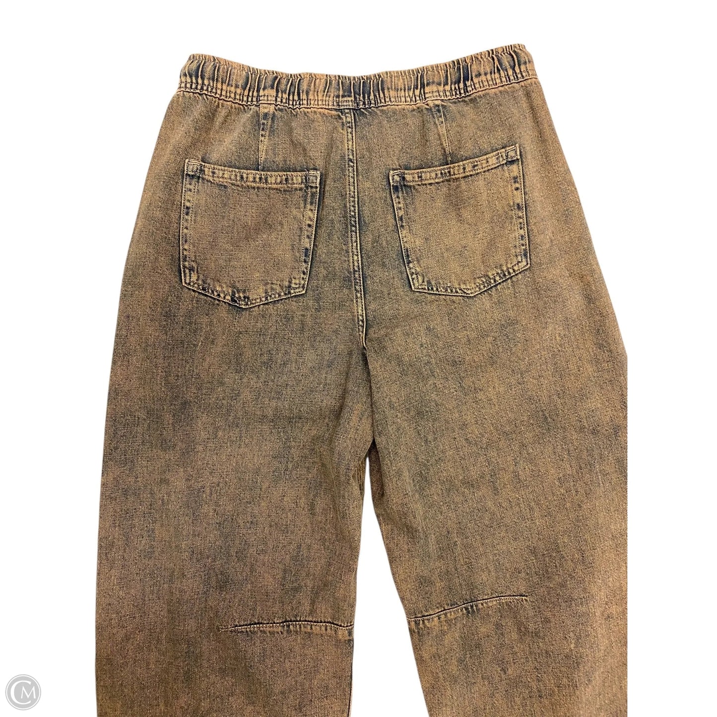 Jeans Wide Leg By Gap In Brown, Size: M