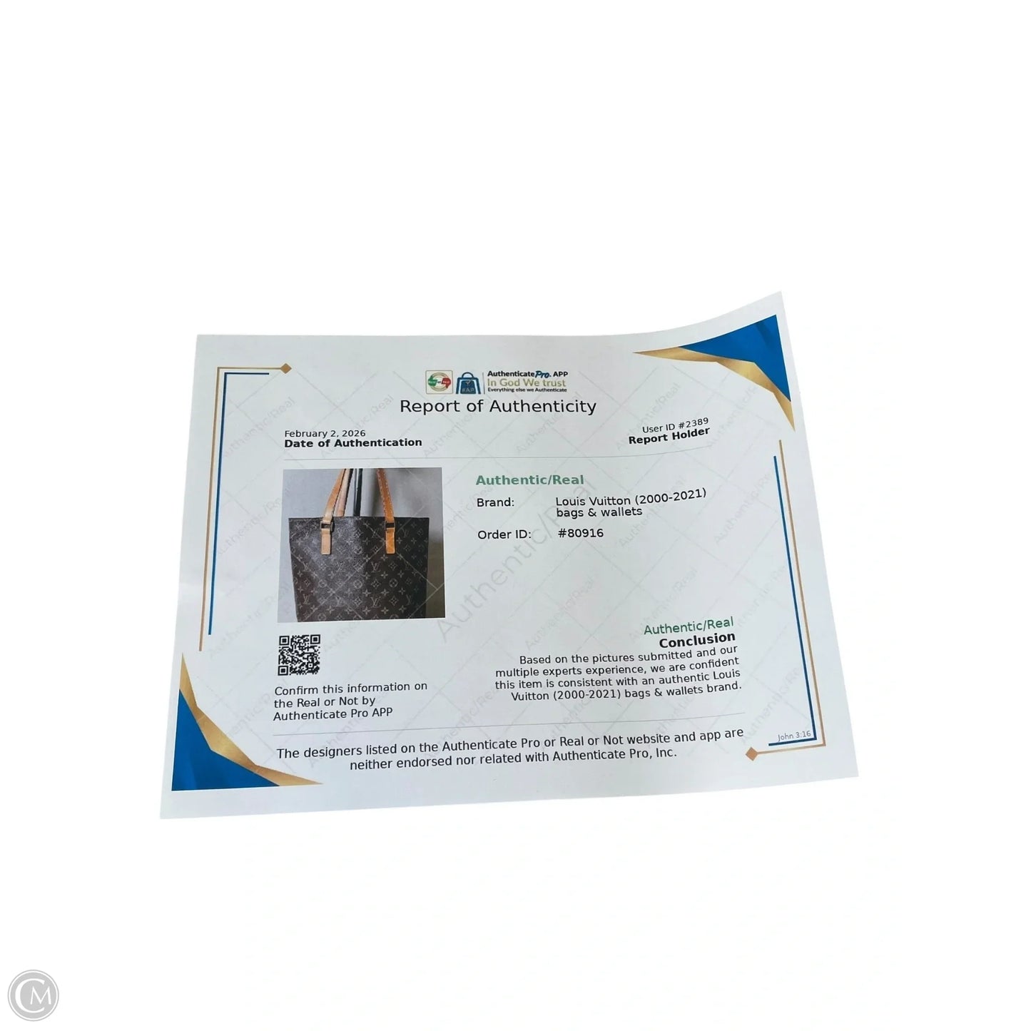 Tote Luxury Designer By Louis Vuitton, Size: Large