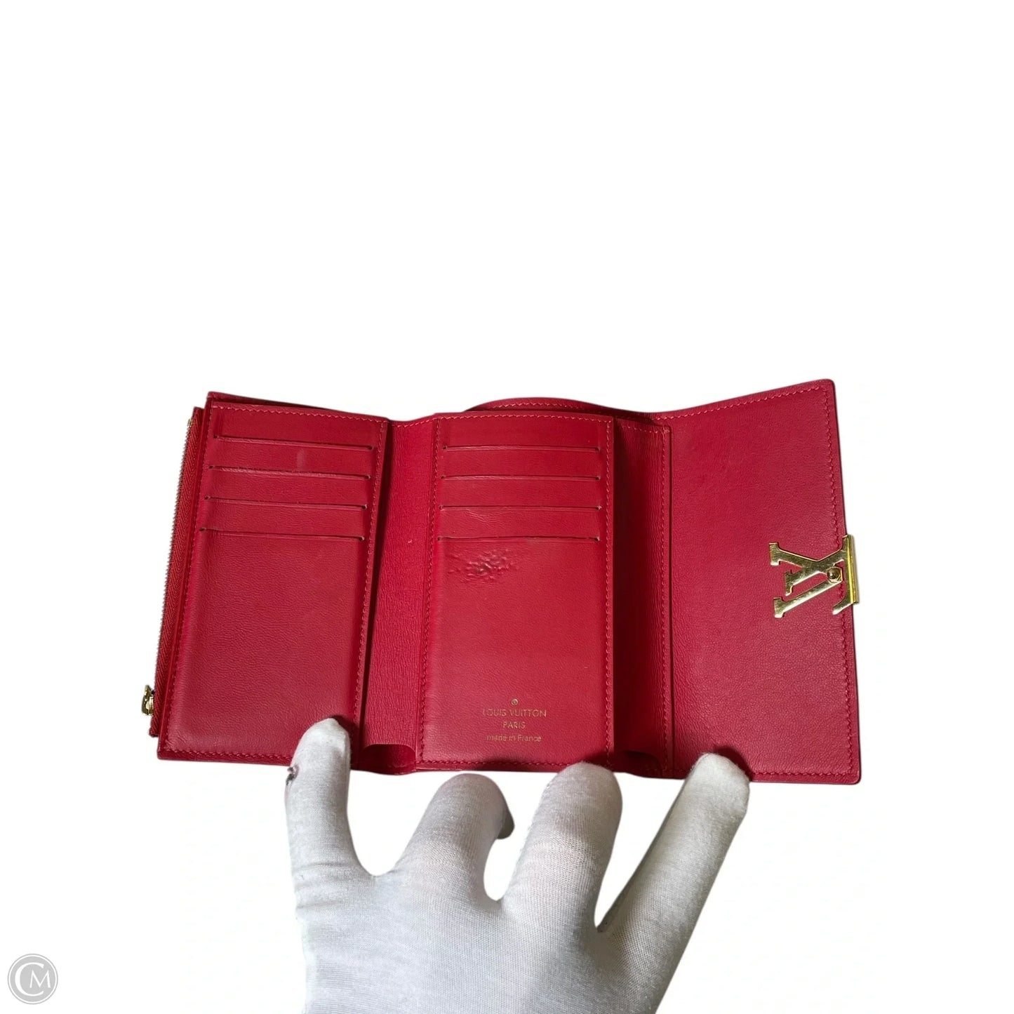 Wallet Luxury Designer By Louis Vuitton, Size: Small