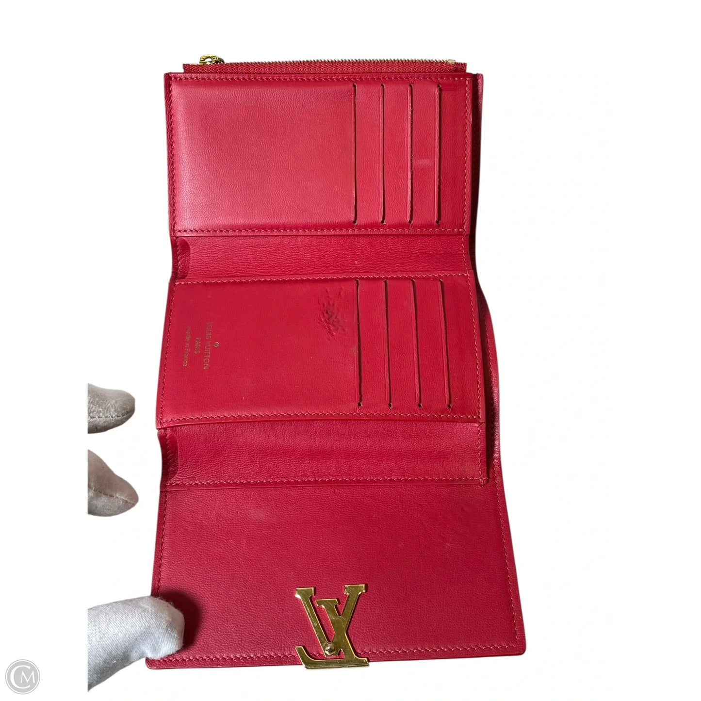 Wallet Luxury Designer By Louis Vuitton, Size: Small