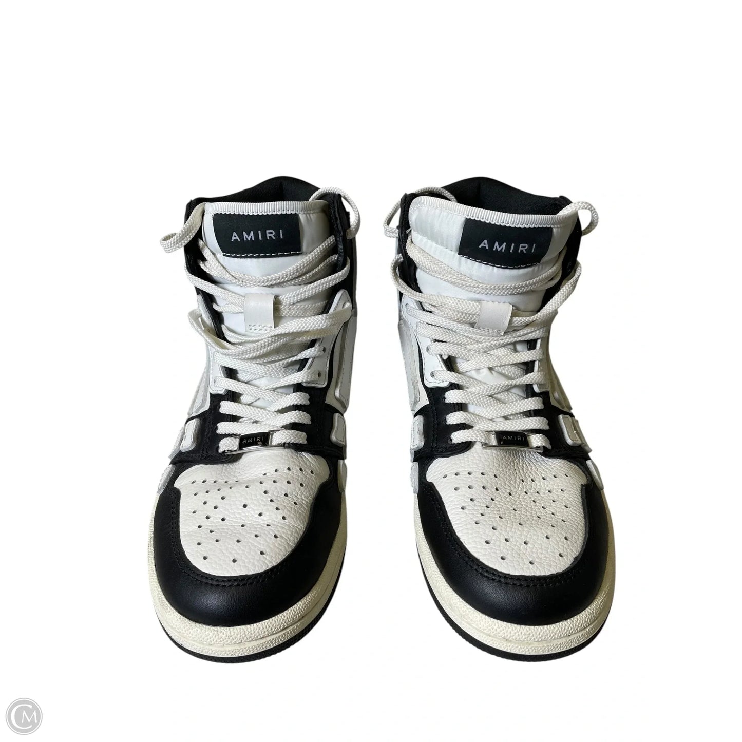 Shoes Designer By Amiri In Black & White, Size: 7