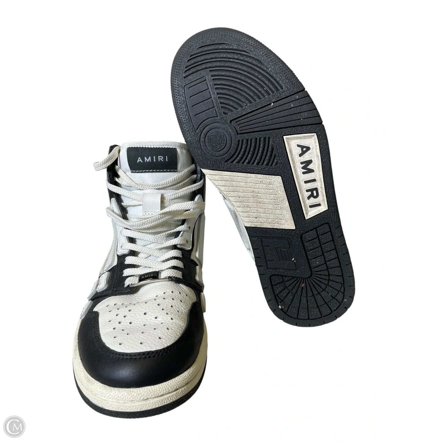 Shoes Designer By Amiri In Black & White, Size: 7
