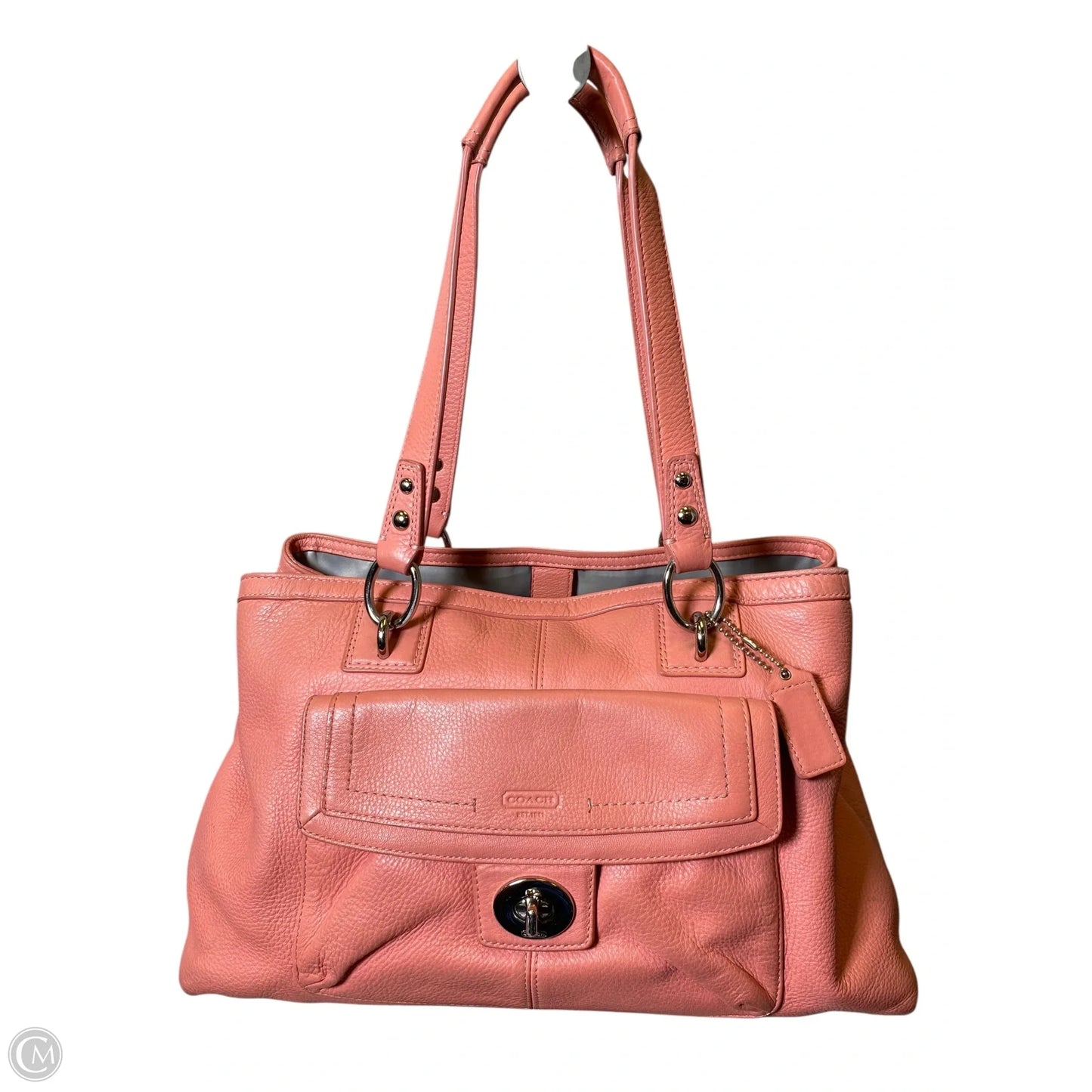 Handbag Designer By Coach, Size: Medium