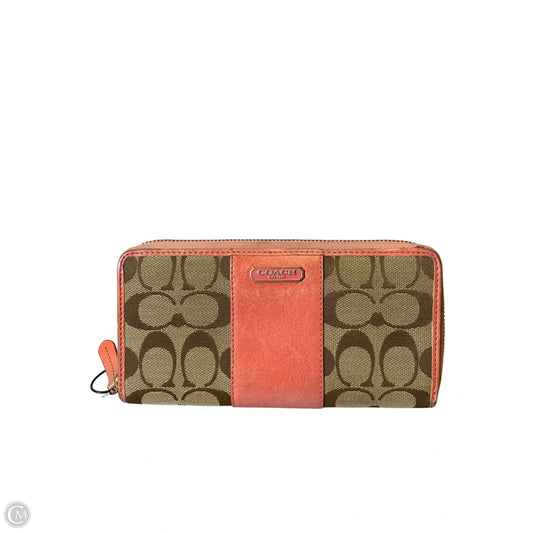 Wallet Designer By Coach, Size: Medium