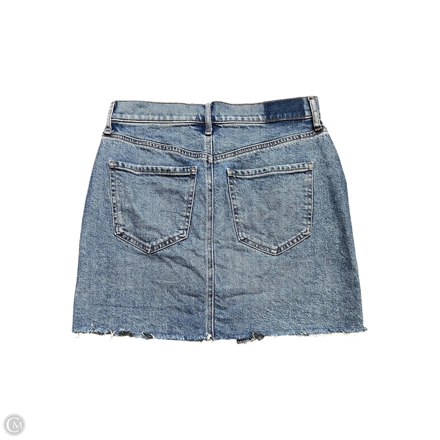 Skirt Mini & Short By Express In Blue Denim, Size: 4