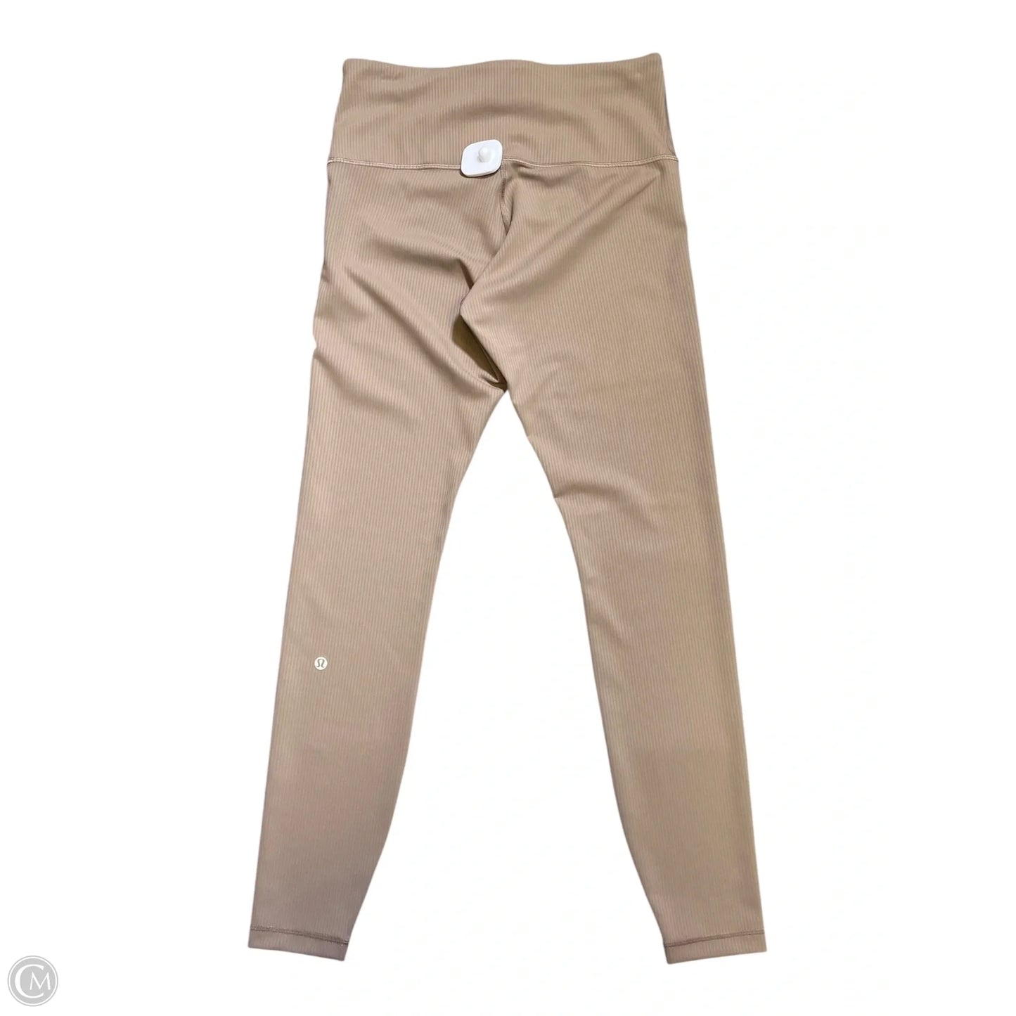 Athletic Leggings By Lululemon In Tan, Size: 8