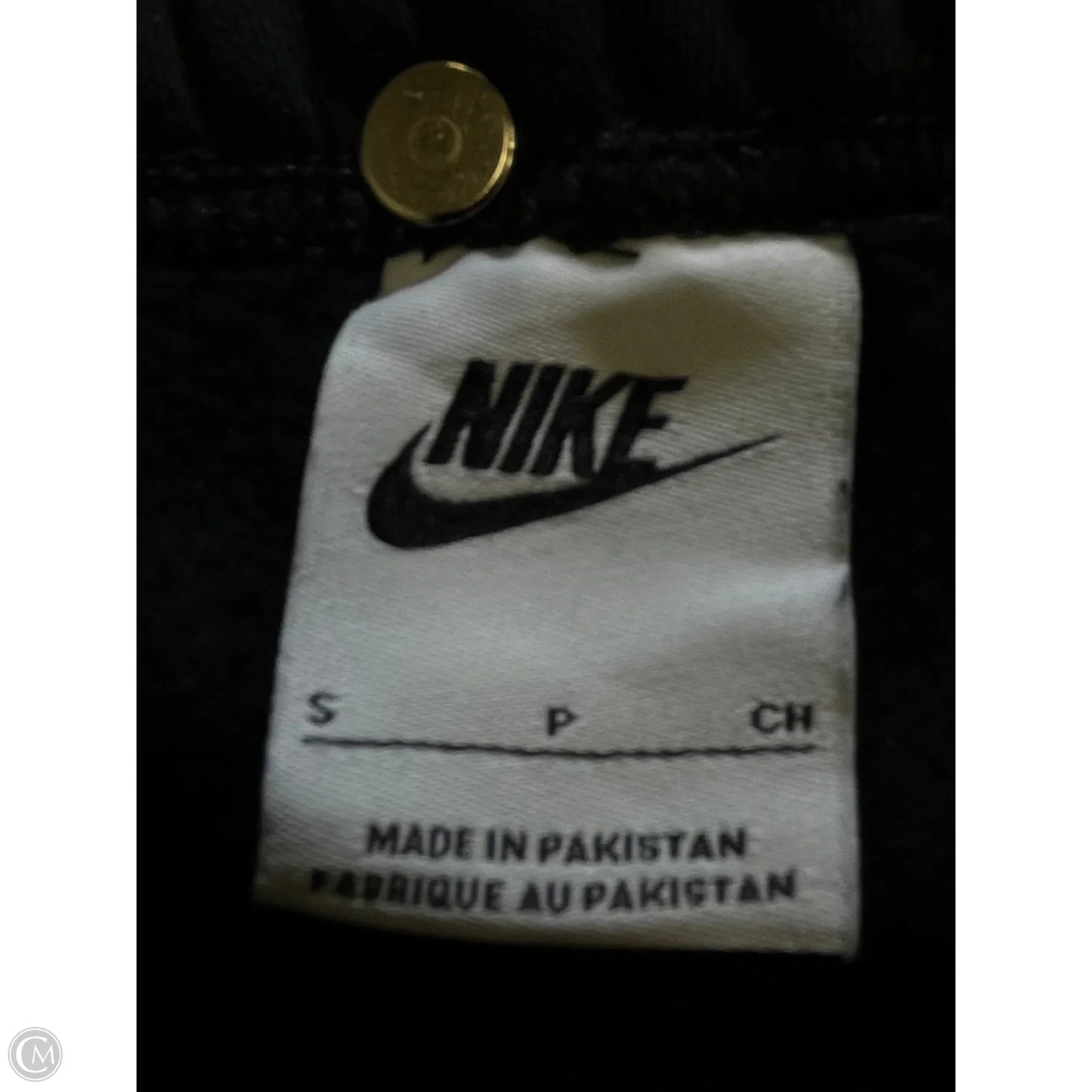 Athletic Pants By Nike In Black, Size: S