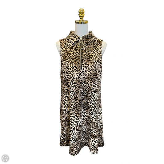 Dress Casual Short By Boston Proper In Animal Print, Size: L