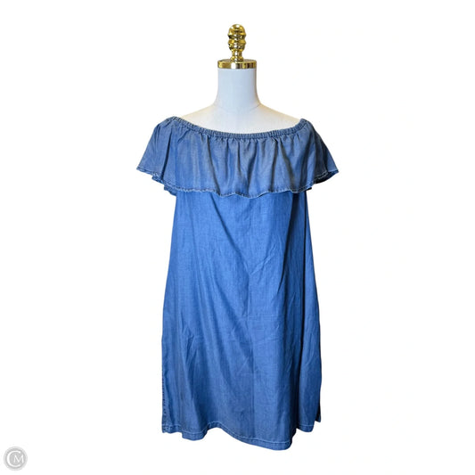 Dress Casual Short By Tommy Bahama In Blue Denim, Size: L