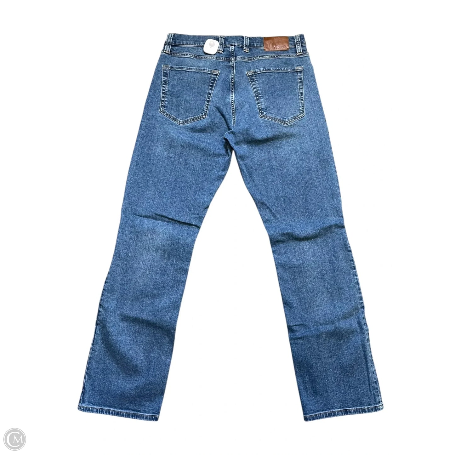 Jeans Straight By Clothes Mentor In Blue Denim, Size: 14