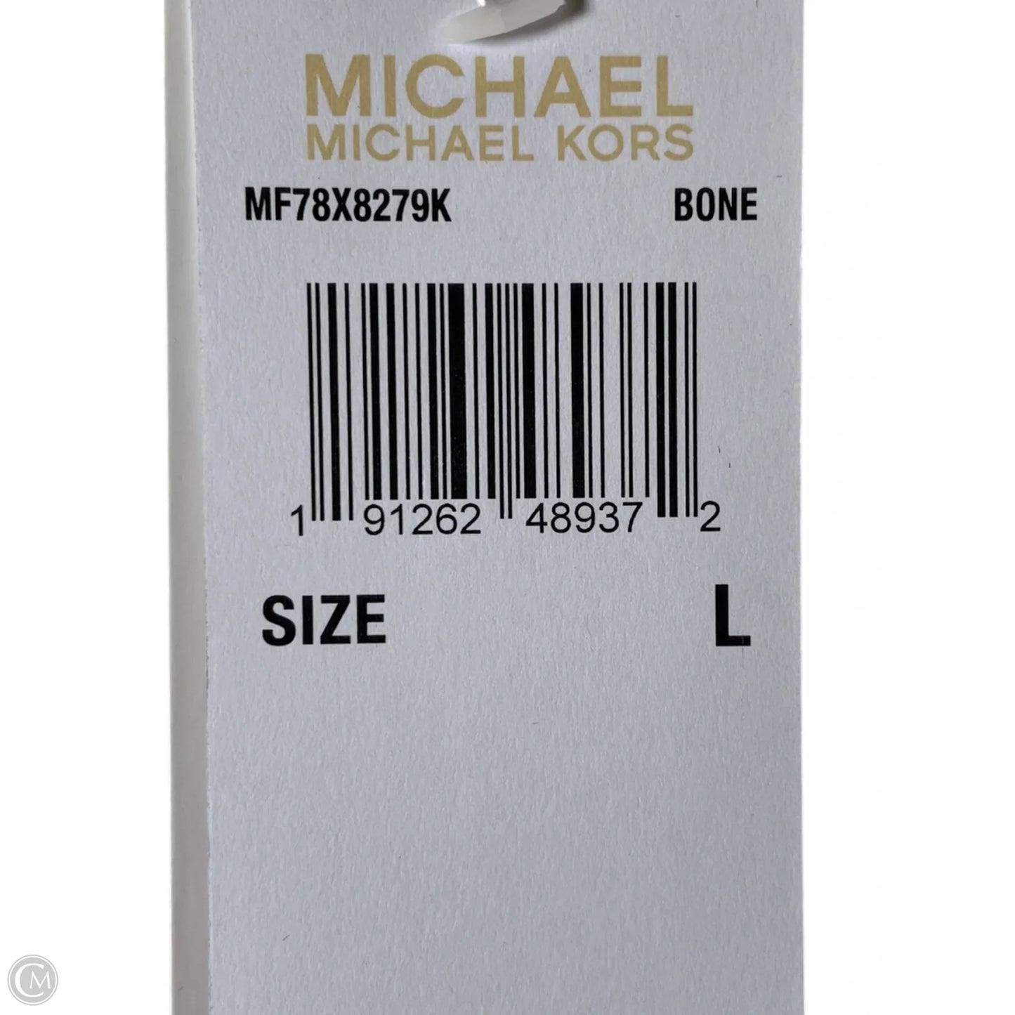 Dress Casual Short By Michael By Michael Kors In Cream, Size: L